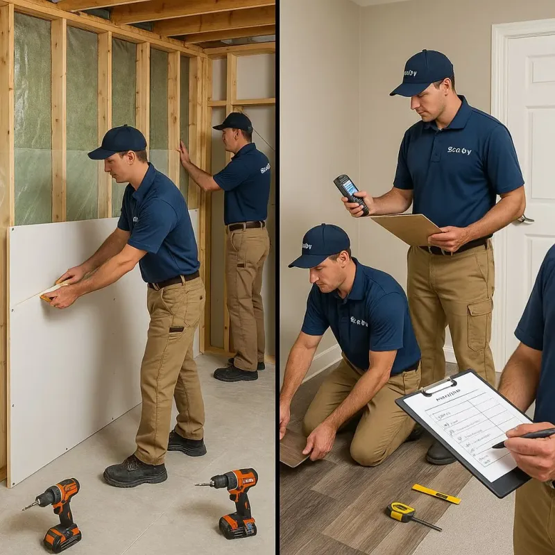 Repairs and Reconstruction process in Kenvil, NJ