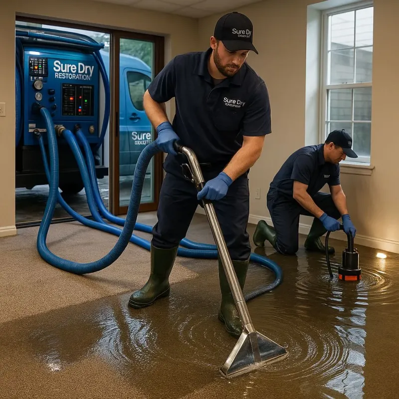Water Extraction and Removal process in Kenvil, NJ